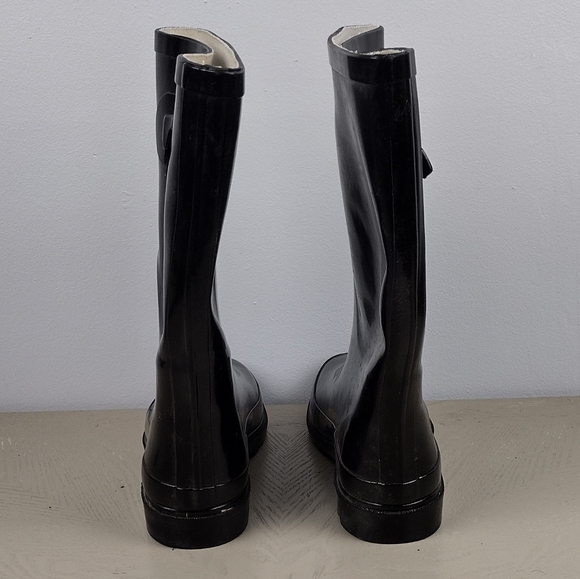 Black Rain Boots - Picture 3 of 8